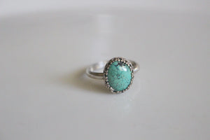 Turquoise Ring- Size 8