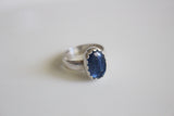 Kyanite Oval Ring- Size 7