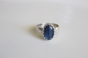 Kyanite Oval Ring- Size 7