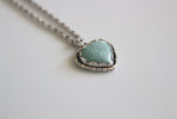 Heart shaped Turquoise Necklace