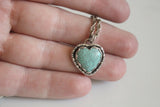 Heart shaped Turquoise Necklace