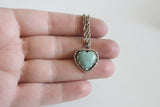 Heart shaped Turquoise Necklace