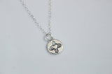 Heart Zia Symbol Necklace