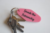 Smash the Patriarchy Keychain / Womens Empowerment Keychain