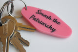 Smash the Patriarchy Keychain / Womens Empowerment Keychain